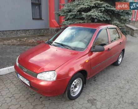 Красный ВАЗ Калина, объемом двигателя 1.39 л и пробегом 117 тыс. км за 2800 $, фото 15 на Automoto.ua