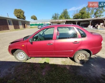 Червоний ВАЗ Калина, об'ємом двигуна 1.6 л та пробігом 118 тис. км за 1200 $, фото 3 на Automoto.ua