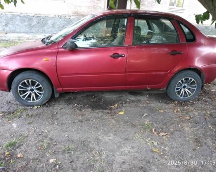 Червоний ВАЗ Калина, об'ємом двигуна 1.6 л та пробігом 280 тис. км за 1350 $, фото 2 на Automoto.ua