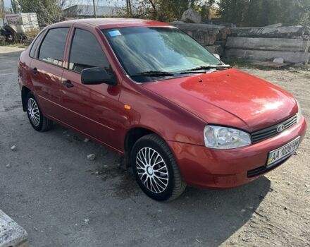 Красный ВАЗ Калина, объемом двигателя 1.4 л и пробегом 60 тыс. км за 1650 $, фото 2 на Automoto.ua