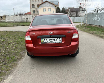 Красный ВАЗ Калина, объемом двигателя 1.6 л и пробегом 126 тыс. км за 2500 $, фото 4 на Automoto.ua