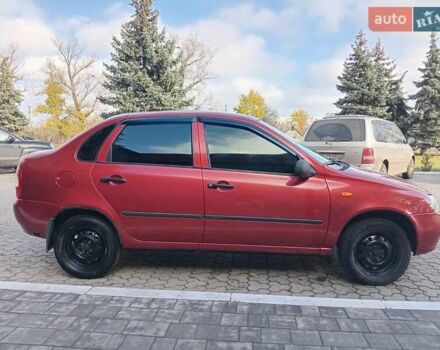 Красный ВАЗ Калина, объемом двигателя 1.39 л и пробегом 117 тыс. км за 2800 $, фото 10 на Automoto.ua