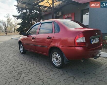 Красный ВАЗ Калина, объемом двигателя 1.39 л и пробегом 117 тыс. км за 2800 $, фото 13 на Automoto.ua