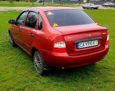 Красный ВАЗ Калина, объемом двигателя 1.39 л и пробегом 118 тыс. км за 2800 $, фото 1 на Automoto.ua