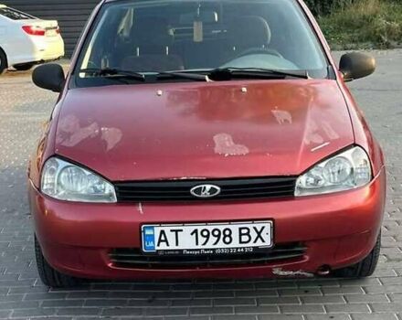 Красный ВАЗ Калина, объемом двигателя 1.39 л и пробегом 217 тыс. км за 2200 $, фото 2 на Automoto.ua