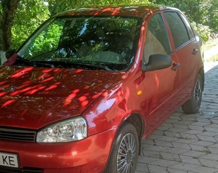 ВАЗ Калина 2008 в Золотоноше на Automoto.ua Красный ВАЗ Калина, объемом двигателя 1.6 л и пробегом 100 тыс. км за 3000 $, фото 4 на Automoto.ua