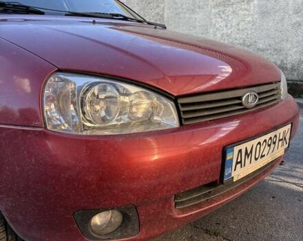 Красный ВАЗ Калина, объемом двигателя 1.39 л и пробегом 63 тыс. км за 2900 $, фото 2 на Automoto.ua