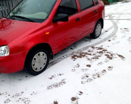 Червоний ВАЗ Kalina, об'ємом двигуна 1.6 л та пробігом 120 тис. км за 2800 $, фото 3 на Automoto.ua