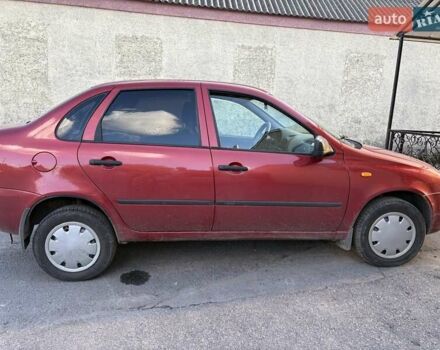 Красный ВАЗ Калина, объемом двигателя 1.39 л и пробегом 63 тыс. км за 2900 $, фото 1 на Automoto.ua