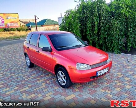 Красный ВАЗ Kalina, объемом двигателя 1.6 л и пробегом 200 тыс. км за 1350 $, фото 2 на Automoto.ua