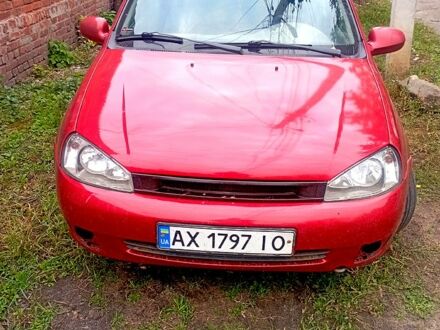 Красный ВАЗ Kalina, объемом двигателя 1.6 л и пробегом 125 тыс. км за 1650 $, фото 1 на Automoto.ua