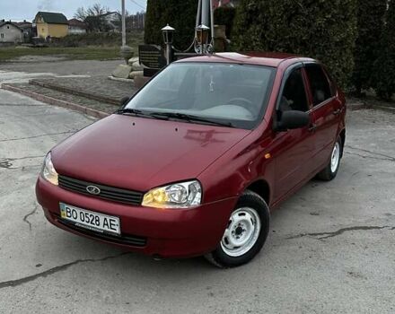 Красный ВАЗ Калина, объемом двигателя 1.6 л и пробегом 183 тыс. км за 1400 $, фото 1 на Automoto.ua