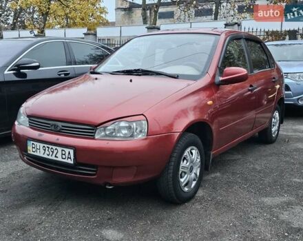 Красный ВАЗ Калина, объемом двигателя 1.6 л и пробегом 180 тыс. км за 2250 $, фото 1 на Automoto.ua