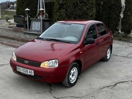 Червоний ВАЗ Калина, об'ємом двигуна 1.6 л та пробігом 185 тис. км за 1400 $, фото 1 на Automoto.ua