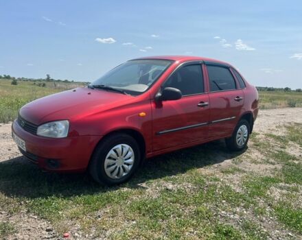Красный ВАЗ Калина, объемом двигателя 1.6 л и пробегом 200 тыс. км за 2200 $, фото 1 на Automoto.ua