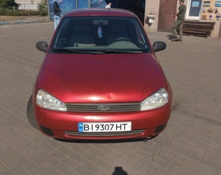Красный ВАЗ Калина, объемом двигателя 1.6 л и пробегом 2 тыс. км за 1700 $, фото 1 на Automoto.ua