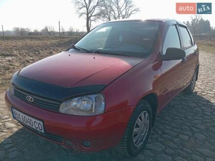 ВАЗ Калина 2006 в Старой Синяве на Automoto.ua Красный ВАЗ Калина, объемом двигателя 1.6 л и пробегом 134 тыс. км за 1600 $, фото 1 на Automoto.ua