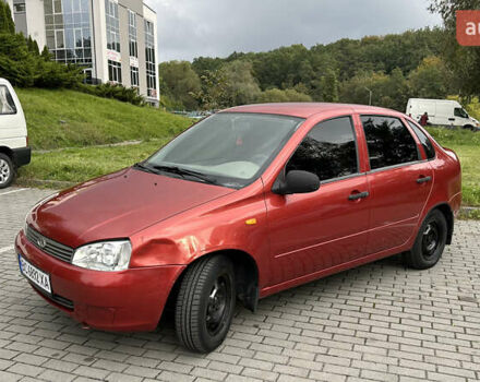 Красный ВАЗ Калина, объемом двигателя 1.6 л и пробегом 57 тыс. км за 2350 $, фото 1 на Automoto.ua
