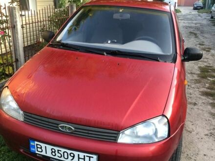 Красный ВАЗ Калина, объемом двигателя 1.6 л и пробегом 180 тыс. км за 2000 $, фото 1 на Automoto.ua