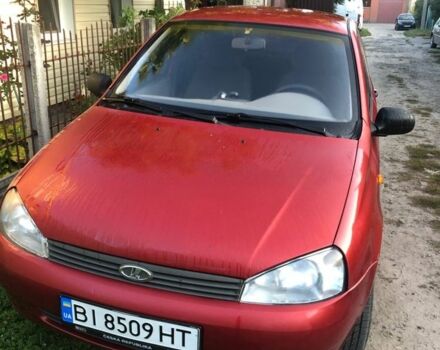 Красный ВАЗ Калина, объемом двигателя 1.6 л и пробегом 180 тыс. км за 2000 $, фото 1 на Automoto.ua