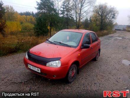 Красный ВАЗ Kalina, объемом двигателя 1.6 л и пробегом 120 тыс. км за 2250 $, фото 1 на Automoto.ua
