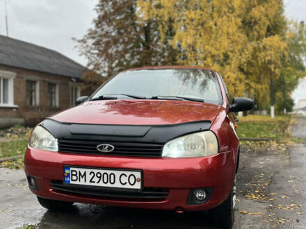 Красный ВАЗ Калина, объемом двигателя 1.6 л и пробегом 293 тыс. км за 2399 $, фото 1 на Automoto.ua