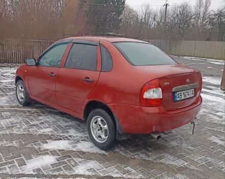 Красный ВАЗ Калина, объемом двигателя 1.6 л и пробегом 430 тыс. км за 1499 $, фото 1 на Automoto.ua