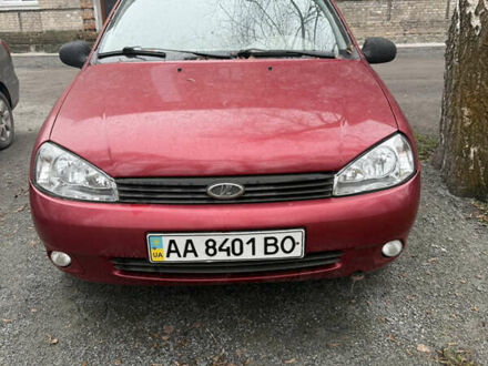 Красный ВАЗ Калина, объемом двигателя 1.6 л и пробегом 155 тыс. км за 1750 $, фото 1 на Automoto.ua