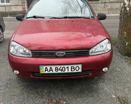 Красный ВАЗ Калина, объемом двигателя 1.6 л и пробегом 155 тыс. км за 1750 $, фото 1 на Automoto.ua