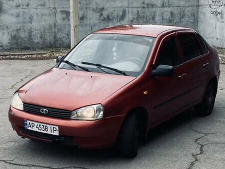 Красный ВАЗ Калина, объемом двигателя 1.6 л и пробегом 135 тыс. км за 1600 $, фото 1 на Automoto.ua