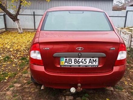 Красный ВАЗ Калина, объемом двигателя 1.6 л и пробегом 180 тыс. км за 1850 $, фото 1 на Automoto.ua