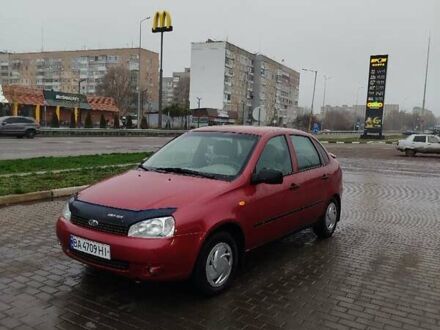 Красный ВАЗ Калина, объемом двигателя 1.6 л и пробегом 160 тыс. км за 2250 $, фото 1 на Automoto.ua