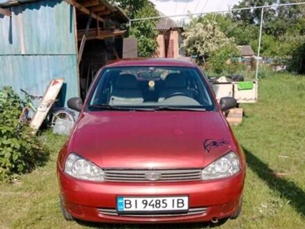 ВАЗ Калина 2007 в Гадяче на Automoto.ua Красный ВАЗ Калина, объемом двигателя 1.6 л и пробегом 234 тыс. км за 1800 $, фото 1 на Automoto.ua