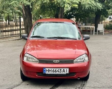 Красный ВАЗ Калина, объемом двигателя 1.6 л и пробегом 183 тыс. км за 1450 $, фото 1 на Automoto.ua