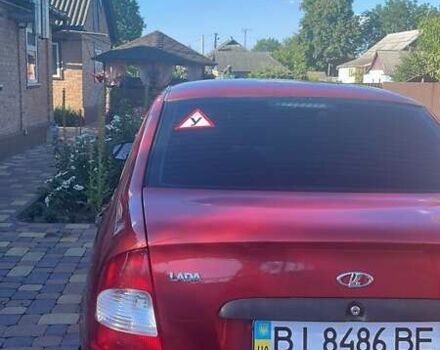 Красный ВАЗ Калина, объемом двигателя 1.6 л и пробегом 218 тыс. км за 2500 $, фото 1 на Automoto.ua