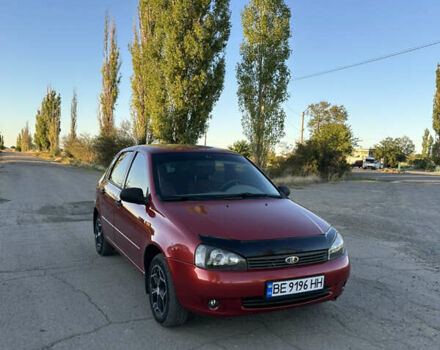 Красный ВАЗ Калина, объемом двигателя 1.6 л и пробегом 102 тыс. км за 2750 $, фото 1 на Automoto.ua