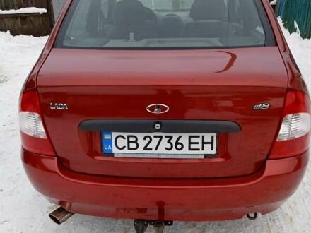 Красный ВАЗ Калина, объемом двигателя 1.39 л и пробегом 118 тыс. км за 2400 $, фото 1 на Automoto.ua