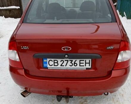 Красный ВАЗ Калина, объемом двигателя 1.39 л и пробегом 118 тыс. км за 2400 $, фото 1 на Automoto.ua