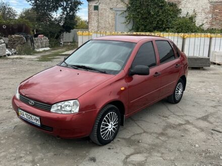 Красный ВАЗ Калина, объемом двигателя 1.4 л и пробегом 60 тыс. км за 1650 $, фото 1 на Automoto.ua