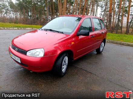 Красный ВАЗ Kalina, объемом двигателя 1.6 л и пробегом 105 тыс. км за 3100 $, фото 1 на Automoto.ua