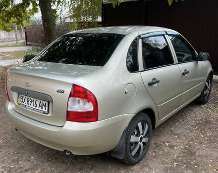 Желтый ВАЗ Калина, объемом двигателя 1.6 л и пробегом 97 тыс. км за 2700 $, фото 3 на Automoto.ua