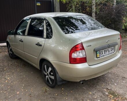 Желтый ВАЗ Калина, объемом двигателя 1.6 л и пробегом 97 тыс. км за 2500 $, фото 3 на Automoto.ua