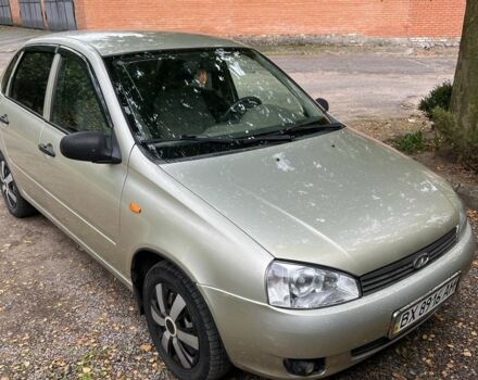 Желтый ВАЗ Калина, объемом двигателя 1.6 л и пробегом 97 тыс. км за 2500 $, фото 1 на Automoto.ua