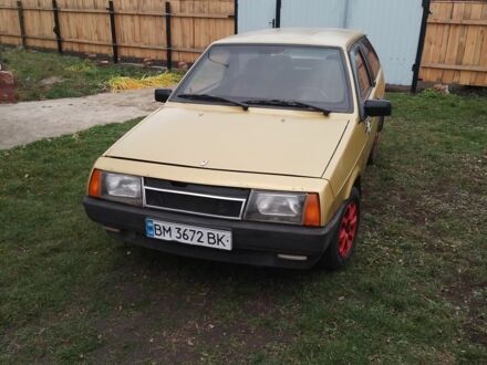 Желтый ВАЗ Калина, объемом двигателя 1.3 л и пробегом 67 тыс. км за 643 $, фото 1 на Automoto.ua
