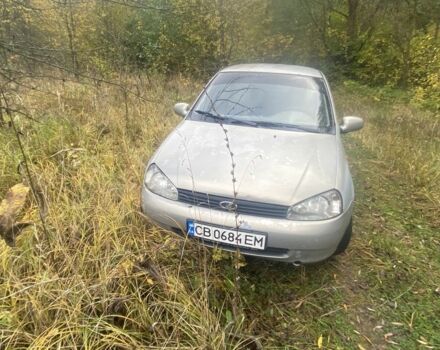 Серый ВАЗ Калина, объемом двигателя 1.6 л и пробегом 177 тыс. км за 1500 $, фото 4 на Automoto.ua