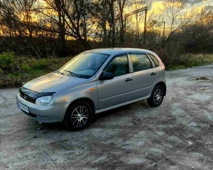 Серый ВАЗ Kalina, объемом двигателя 1.6 л и пробегом 165 тыс. км за 1750 $, фото 1 на Automoto.ua