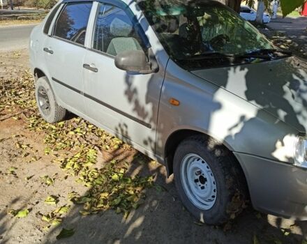 Сірий ВАЗ Калина, об'ємом двигуна 1.6 л та пробігом 160 тис. км за 1950 $, фото 1 на Automoto.ua