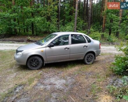 Серый ВАЗ Калина, объемом двигателя 1.6 л и пробегом 216 тыс. км за 1600 $, фото 2 на Automoto.ua