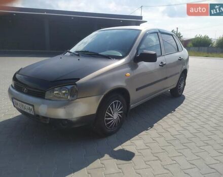 Серый ВАЗ Калина, объемом двигателя 1.6 л и пробегом 230 тыс. км за 1899 $, фото 7 на Automoto.ua