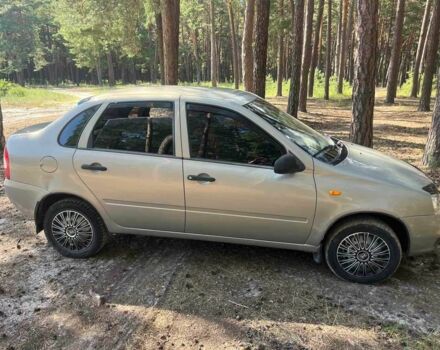 Сірий ВАЗ Калина, об'ємом двигуна 1.6 л та пробігом 220 тис. км за 1889 $, фото 3 на Automoto.ua